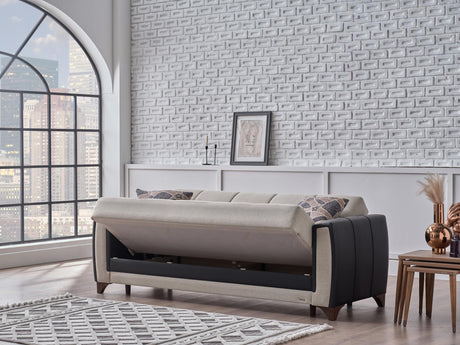 Dublin Boss Cream Loveseat from Bellona - Luna Furniture