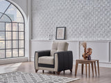 Dublin Boss Cream Sleeper Sofa from Bellona - Luna Furniture