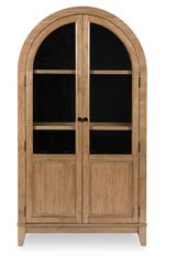 Dagandale Natural/Black Accent Cabinet from Ashley - Luna Furniture