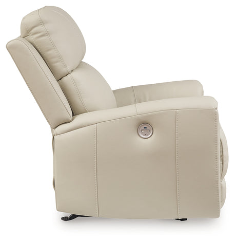Dahlmoore Almond Power Recliner from Ashley - Luna Furniture