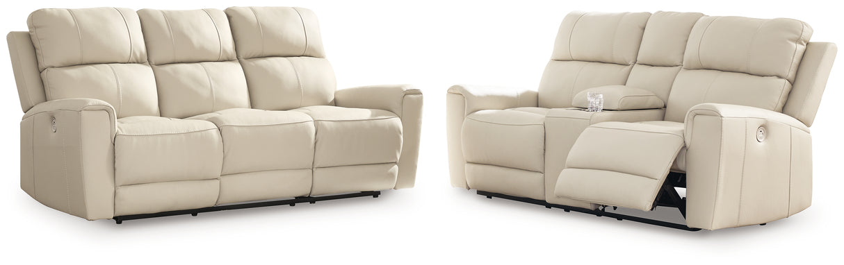 Dahlmoore Sofa and Loveseat in Almond from Ashley Furniture - Luna Furniture