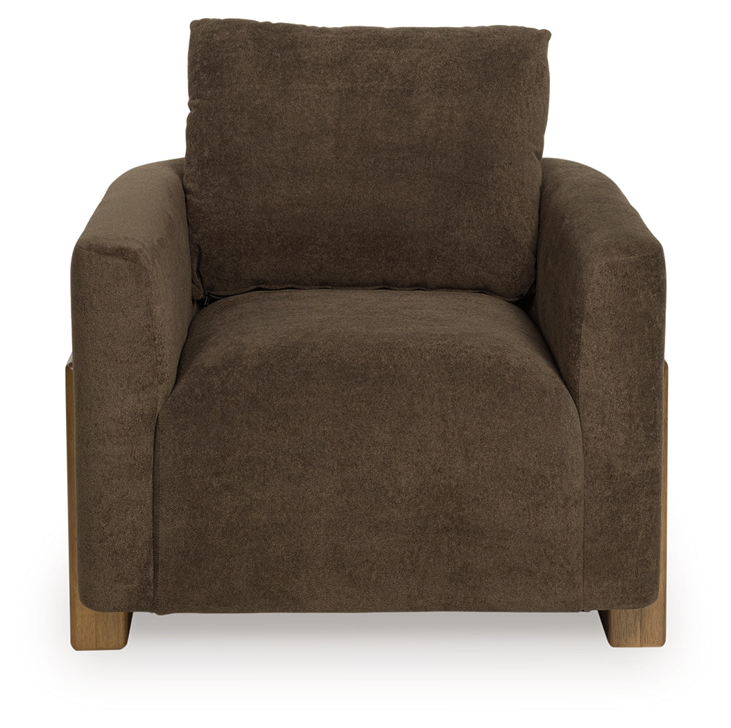 Dairlett Brown Accent Chair from Ashley - Luna Furniture