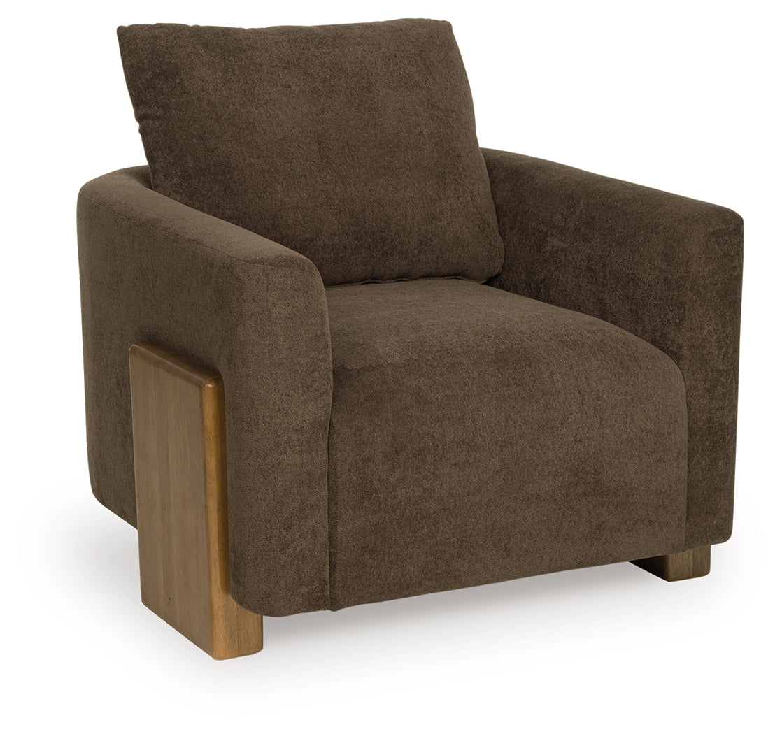 Dairlett Brown Accent Chair from Ashley - Luna Furniture