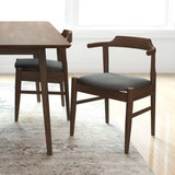 Daisy Dining Chair (Set of 2) Grey Fabric from Ashcroft Furniture - Luna Furniture