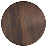 Dale Brown Round Solid Mango Wood Side End Table from Coaster - Luna Furniture