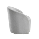 Dalhart Light Gray Swivel Accent Chair from Homelegance - Luna Furniture