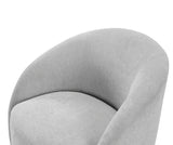 Dalhart Light Gray Swivel Accent Chair from Homelegance - Luna Furniture