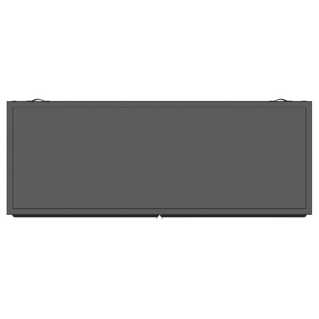 Dalia Black 2-Door Accent Storage Cabinet with Shelving from Coaster - Luna Furniture