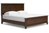 Danabrin Brown California King Panel Bed from Ashley Furniture - Luna Furniture