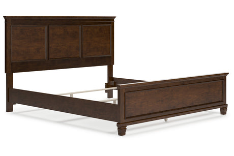 Danabrin Brown California King Panel Bed from Ashley - Luna Furniture