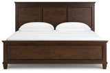 Danabrin Brown California King Panel Bed from Ashley Furniture - Luna Furniture