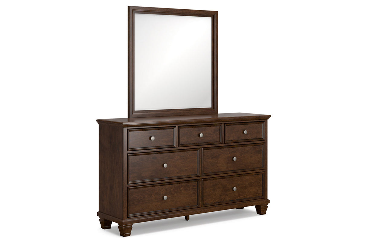 Danabrin Brown Dresser and Mirror from Ashley Furniture - Luna Furniture