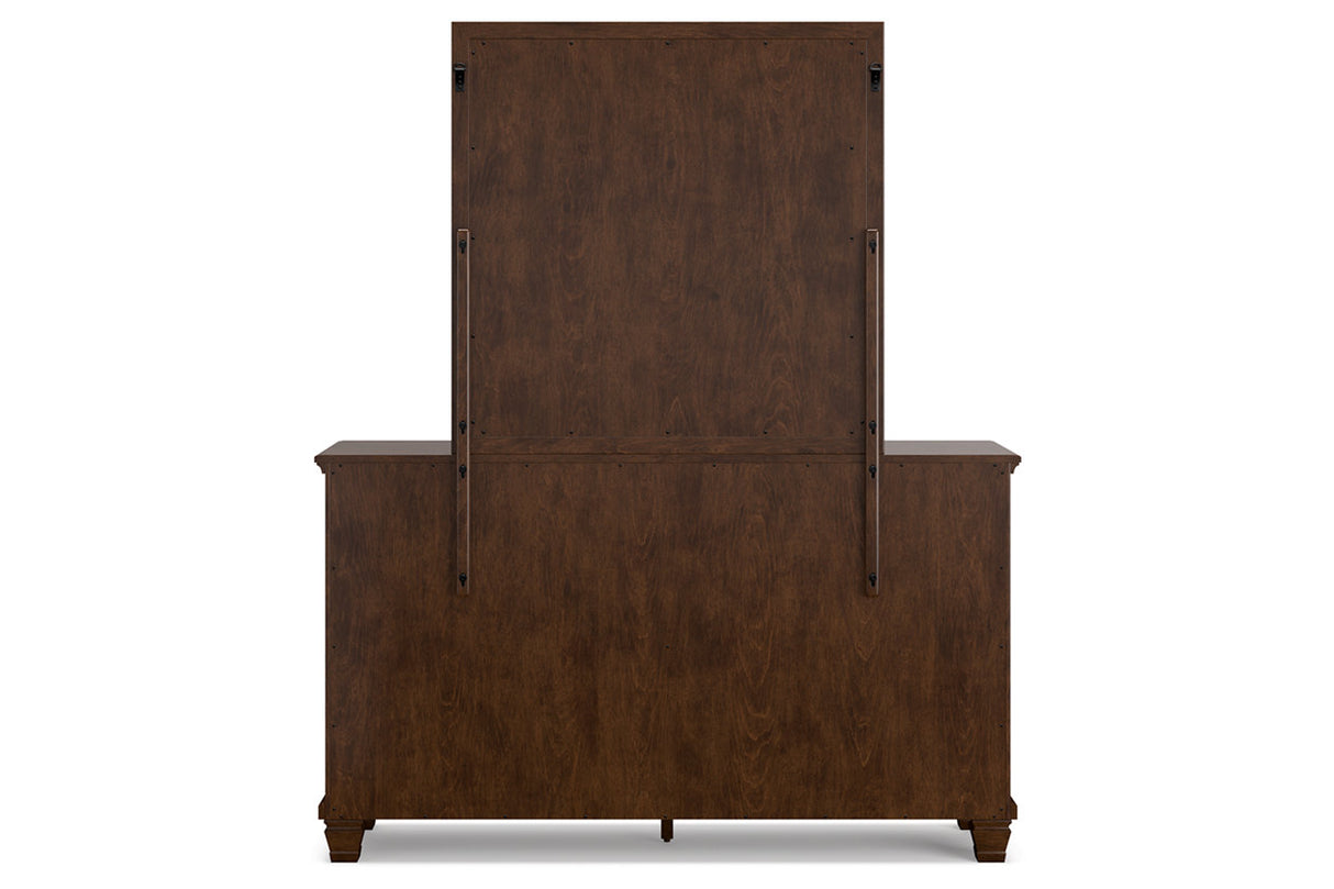 Danabrin Brown Dresser and Mirror from Ashley Furniture - Luna Furniture
