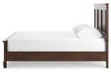 Danabrin Brown King Panel Bed from Ashley Furniture - Luna Furniture