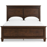 Danabrin Brown Queen Panel Bed from Ashley Furniture - Luna Furniture