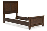 Danabrin Brown Twin Panel Bed from Ashley Furniture - Luna Furniture