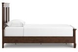 Danabrin Brown Twin Panel Bed from Ashley Furniture - Luna Furniture