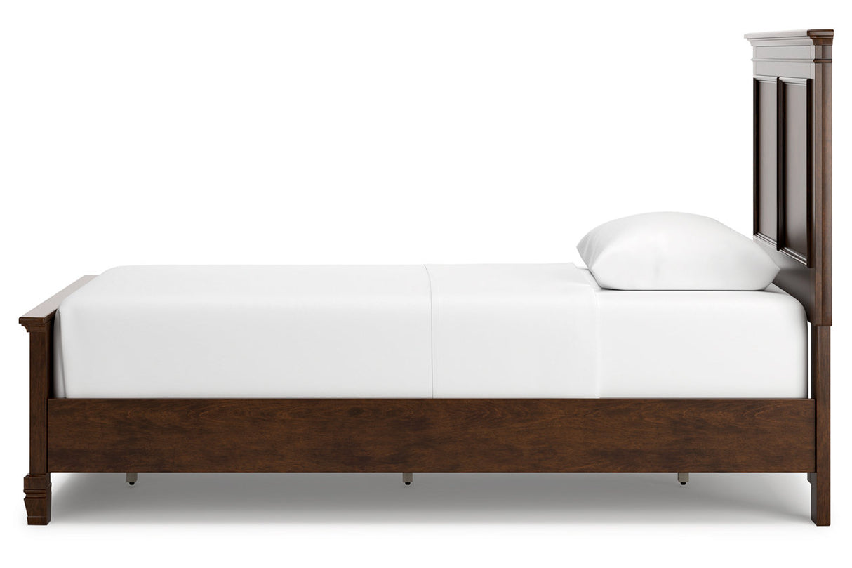 Danabrin Brown Twin Panel Bed from Ashley Furniture - Luna Furniture