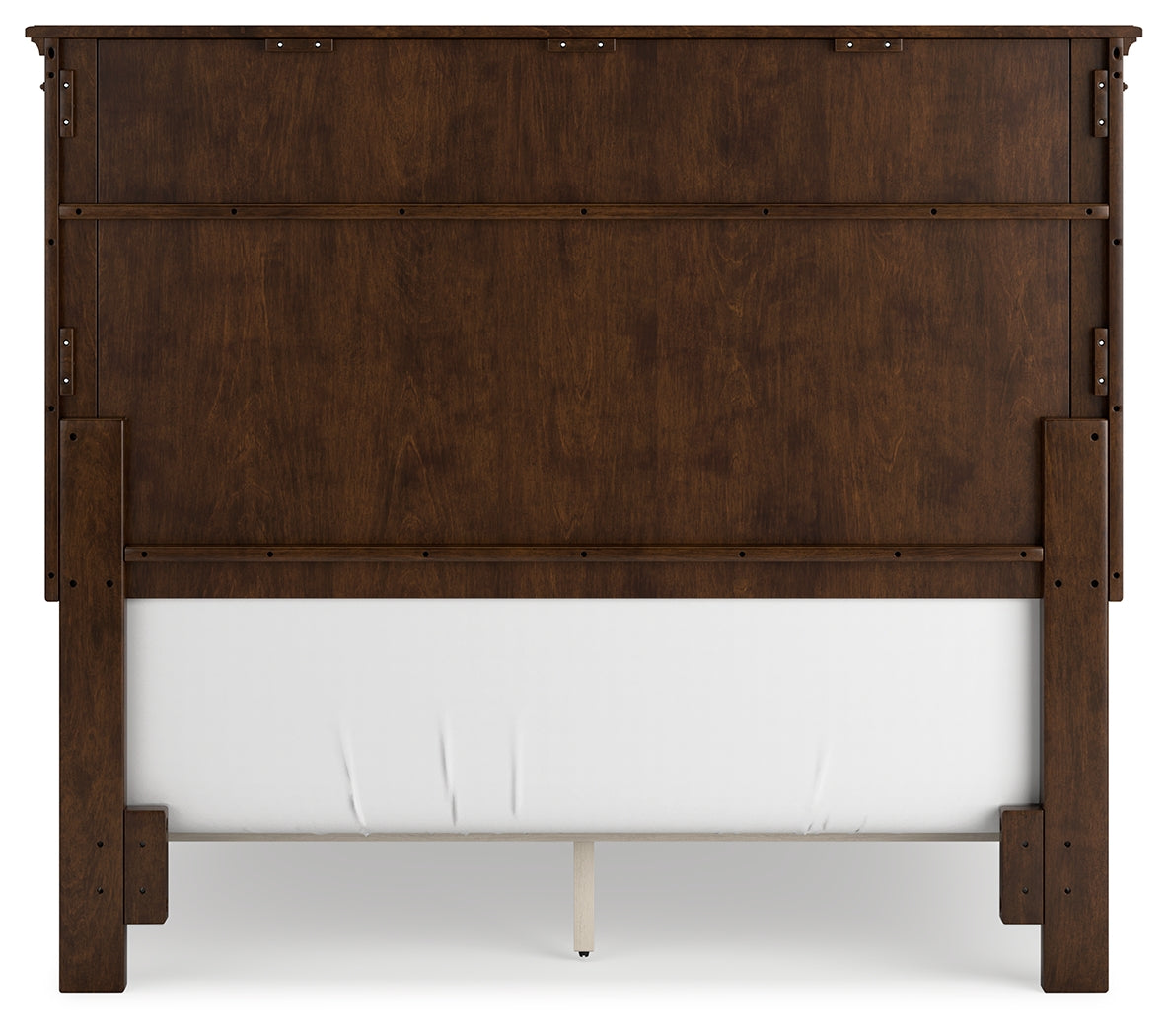 Danabrin Full Panel Bed with Mirrored Dresser and Chest in Brown from Ashley Furniture - Luna Furniture