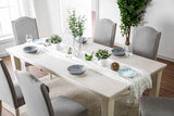 Daniella Antique White/Gray Dining Table from Furniture of America - Luna Furniture