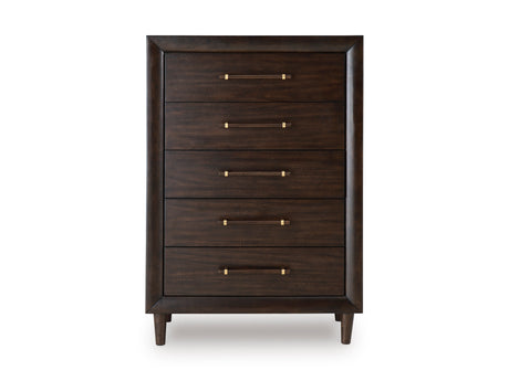 Dantenton Merlot Chest from Ashley - Luna Furniture