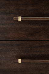 Dantenton Merlot Nightstand from Ashley Furniture - Luna Furniture
