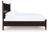 Dantenton Merlot Queen Panel Bed from Ashley - Luna Furniture