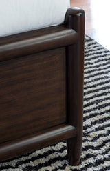Dantenton Merlot Queen Panel Bed from Ashley - Luna Furniture