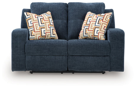 Danum Ink Reclining Loveseat from Ashley - Luna Furniture