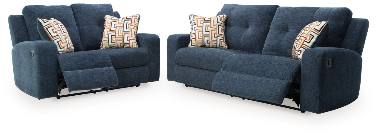 Danum Sofa and Loveseat in Ink from Ashley Furniture - Luna Furniture