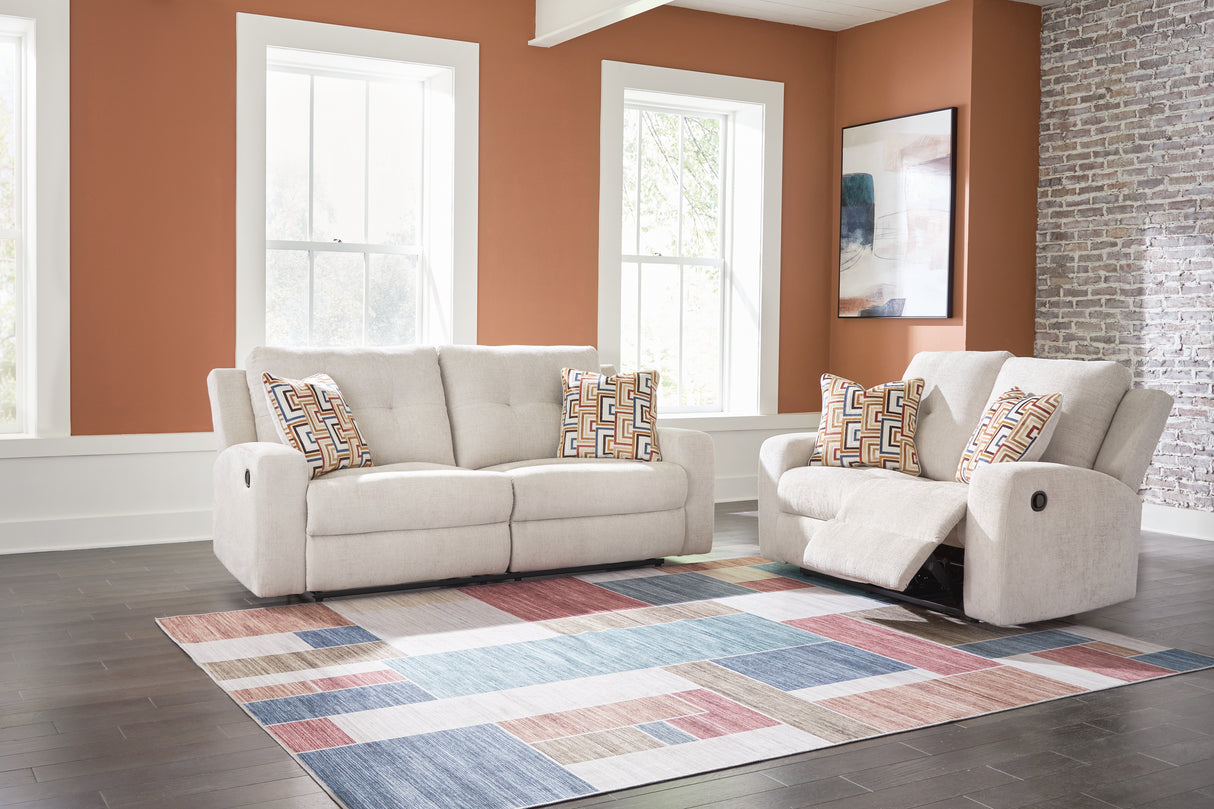 Danum Sofa and Loveseat in Stone from Ashley Furniture - Luna Furniture