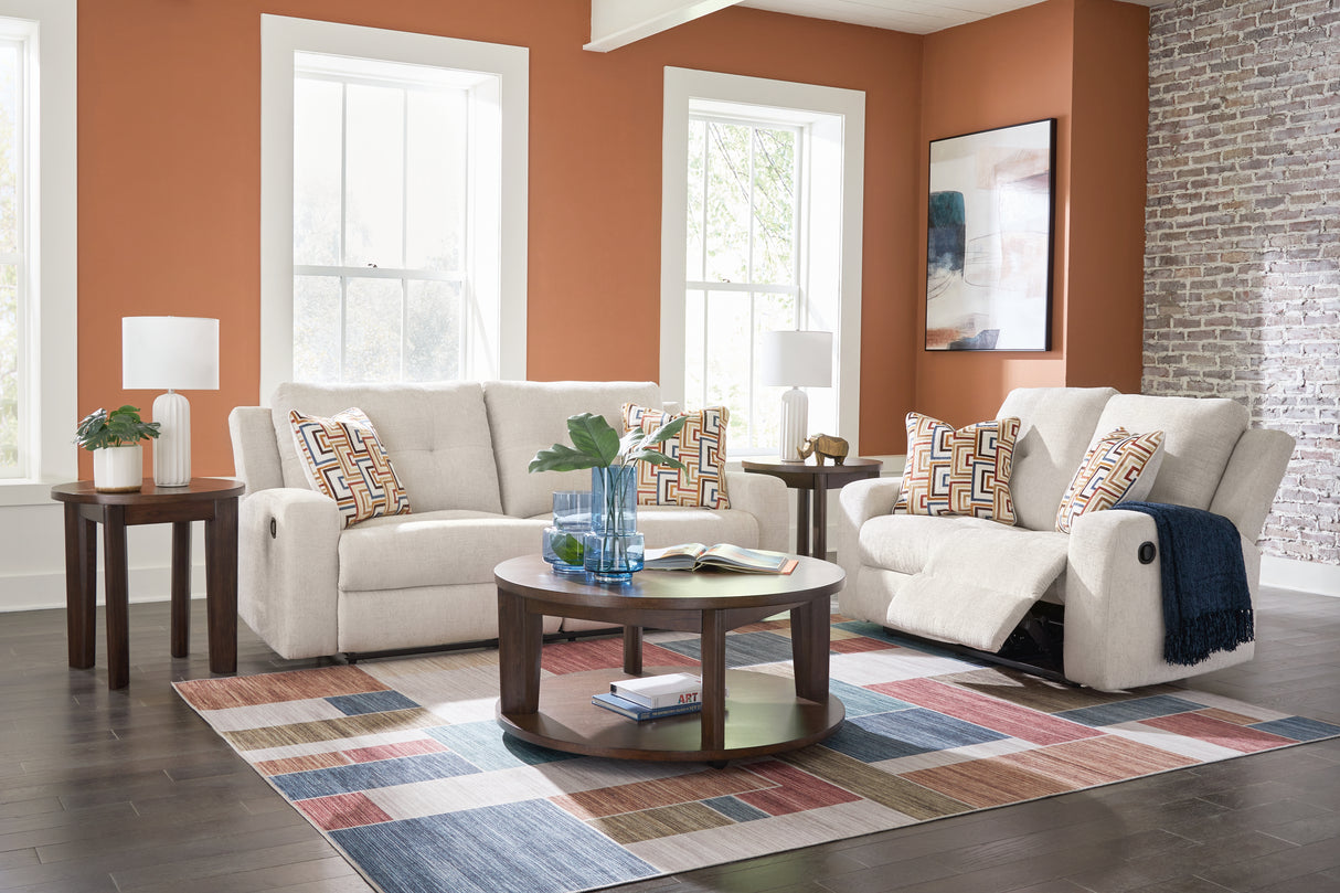 Danum Sofa and Loveseat in Stone from Ashley Furniture - Luna Furniture