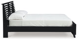 Danziar Black Full Slat Platform Bed from Ashley - Luna Furniture