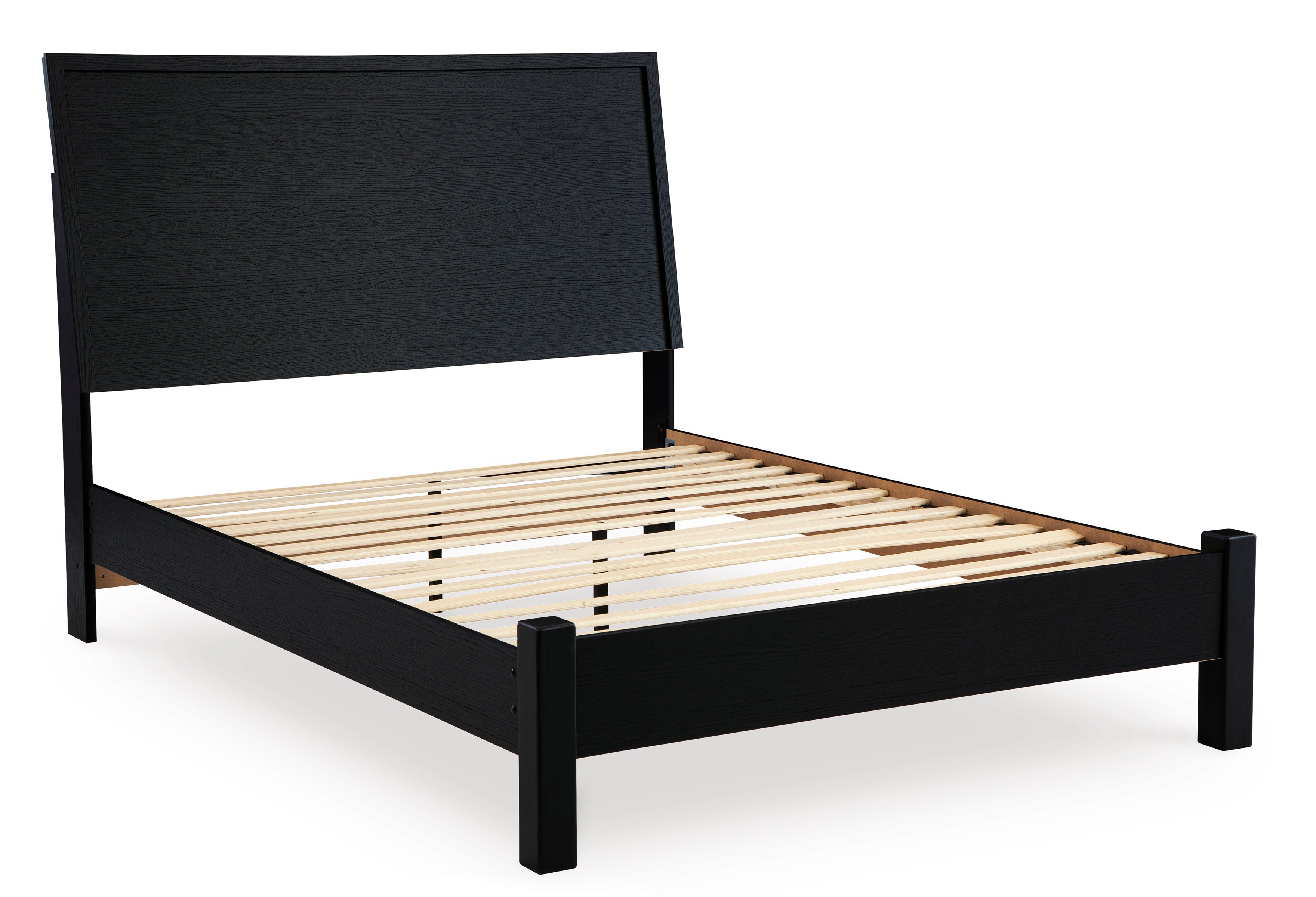 Ashley Danziar Black Framed Platform Bedroom Set – Luna Furniture