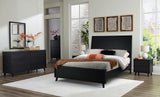 Danziar Black Platform Framed Bedroom Set from Ashley - Luna Furniture