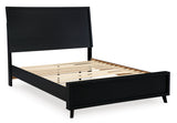 Danziar Black Platform Framed Bedroom Set from Ashley - Luna Furniture