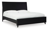 Danziar Black Platform Framed Bedroom Set from Ashley - Luna Furniture