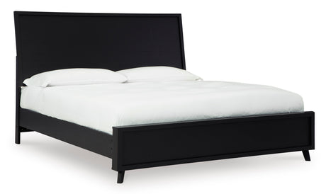 Danziar Black Platform Framed Bedroom Set from Ashley - Luna Furniture