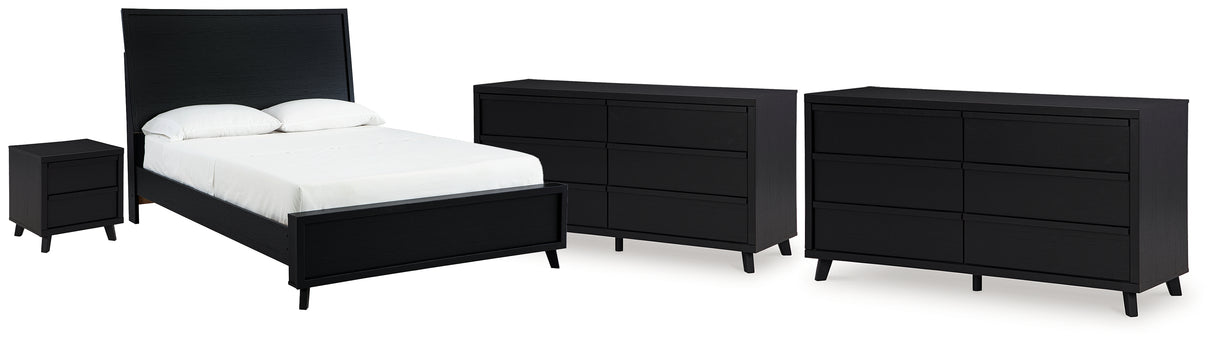 Danziar Queen Panel Bed, 2 Dressers and Nightstand from Ashley - Luna Furniture