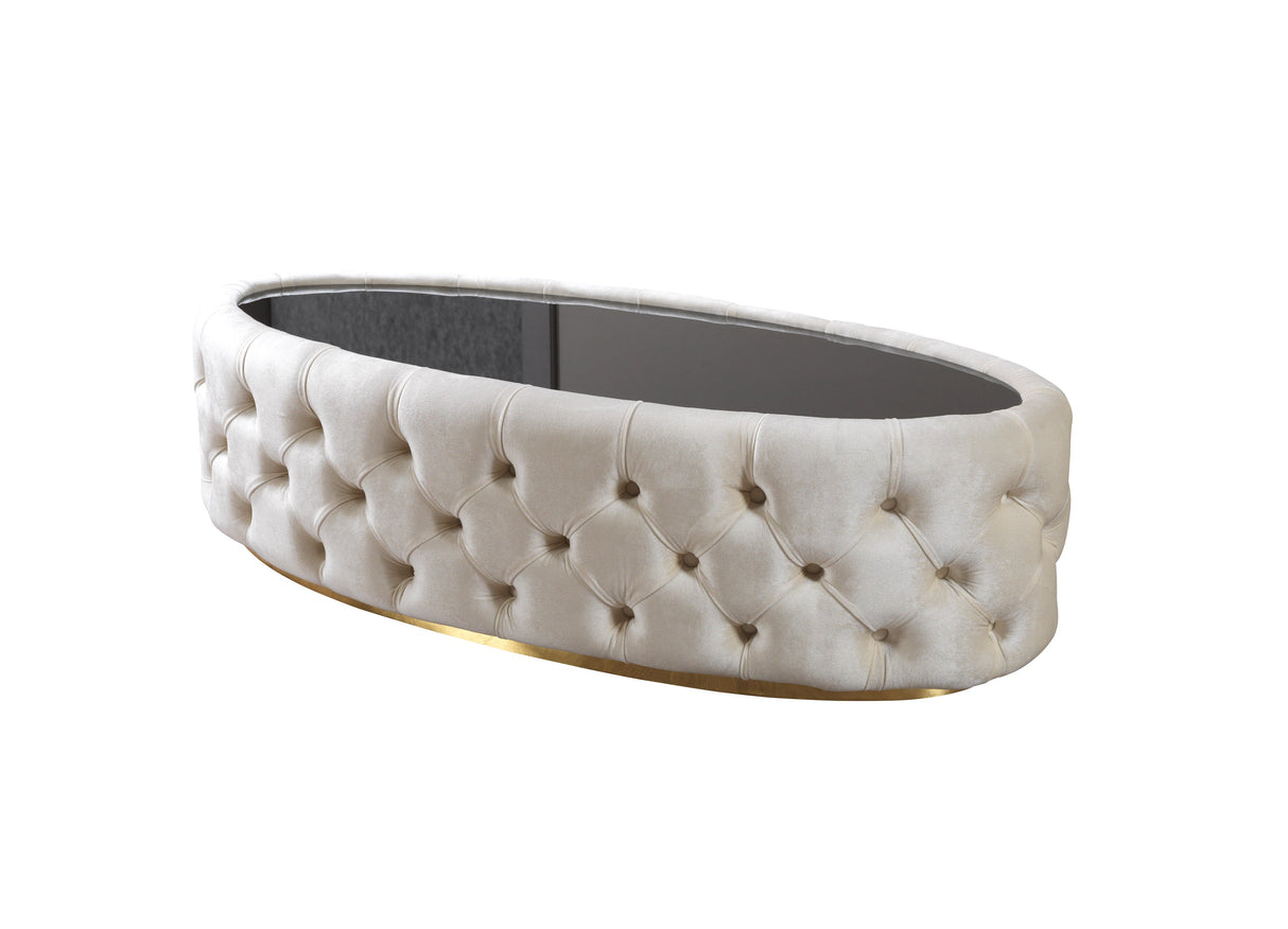 Daphne Ivory Coffee Table from Nova Furniture - Luna Furniture