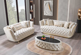 Daphne Ivory Coffee Table from Nova Furniture - Luna Furniture