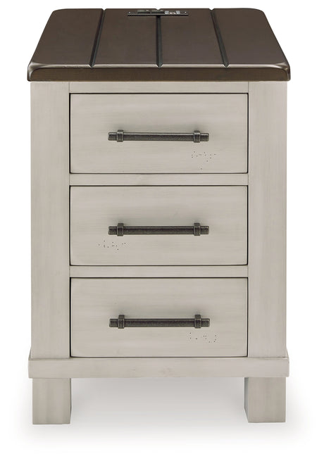 Darborn Coffee Table with 1 End Table in Gray/Brown from Ashley - Luna Furniture