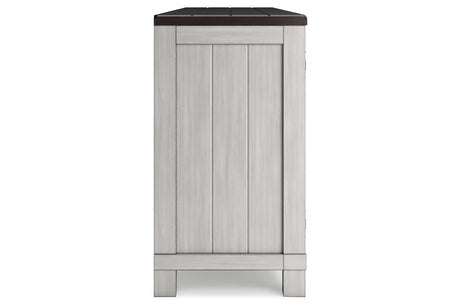 Darborn Gray/Brown 88" TV Stand with Electric Fireplace from Ashley - Luna Furniture