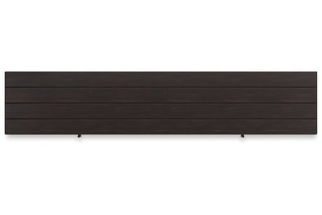 Darborn Gray/Brown 88" TV Stand with Electric Fireplace from Ashley - Luna Furniture