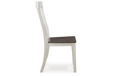 Darborn Gray/Brown Dining Table, 4 Chairs and Bench from Ashley - Luna Furniture