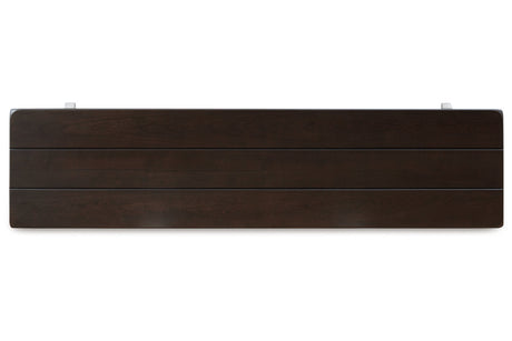 Darborn Gray/Brown Dining Table, 4 Chairs and Bench from Ashley - Luna Furniture