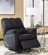 Darcy Black Loveseat and 2 Recliners from Ashley - Luna Furniture