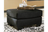 Darcy Black Loveseat and Ottoman from Ashley - Luna Furniture