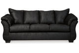 Darcy Black Sofa, Loveseat and Recliner from Ashley - Luna Furniture