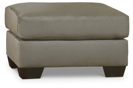 Darcy Cobblestone Chair and Ottoman from Ashley - Luna Furniture